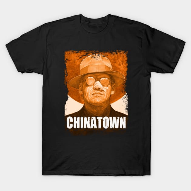 Crossing Paths with Chinatowns Retro Tee with Character Montage from the Legendary Film T-Shirt by Crazy Frog GREEN